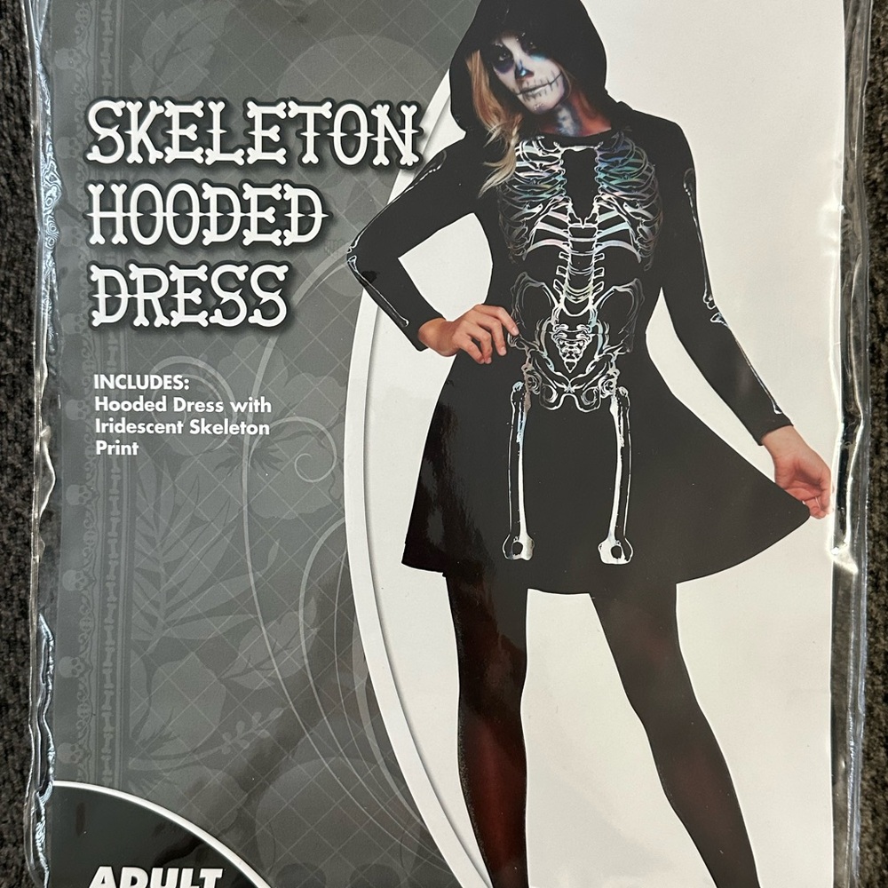 Spirit Skeleton Hooded Dress